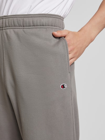 CHAMPION Sweatpants met labeldetail Grafiet - 3