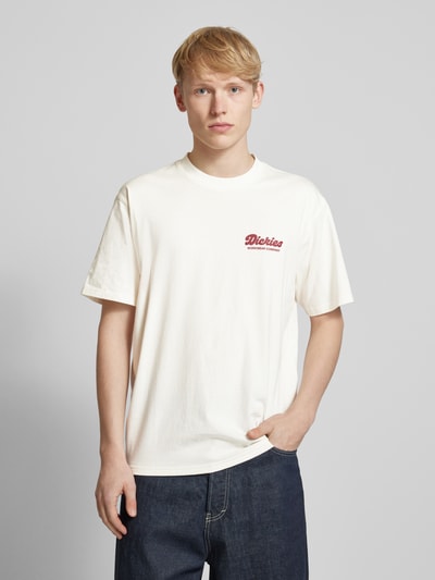 Dickies T-Shirt mit Label-Print Offwhite 4