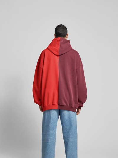 VETEMENTS Hoodie mit Kapuze Bordeaux 5