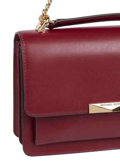 MICHAEL Michael Kors Crossbody Bag aus Leder Modell 'Jade' Bordeaux 4