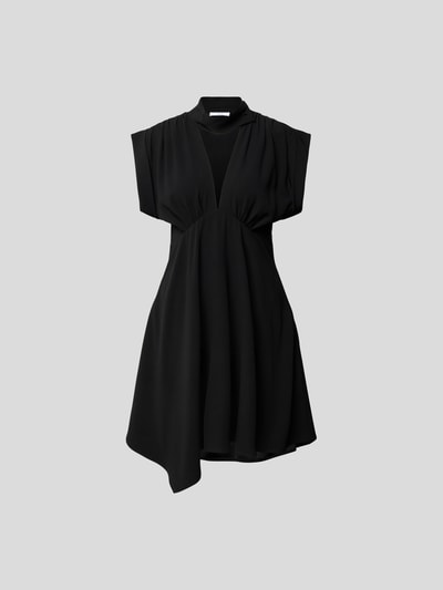 Iro Minikleid mit V-Ausschnitt Black 2