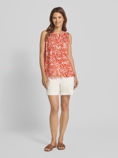 Smith and Soul Top bluzkowy z dekoltem w serek Czerwony 1