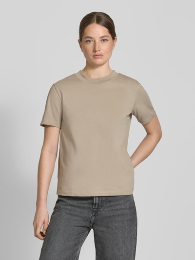 Jake*s Casual T-Shirt mit Rundhalsausschnitt Mud 4