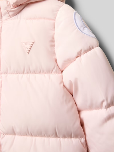 Guess Steppmantel mit Kapuze Hellrosa 2