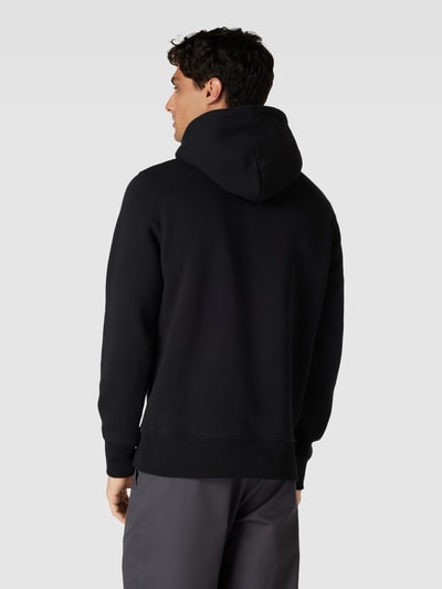 Gant Hoodie met labelstitching, model 'SHIELD' Zwart - 5