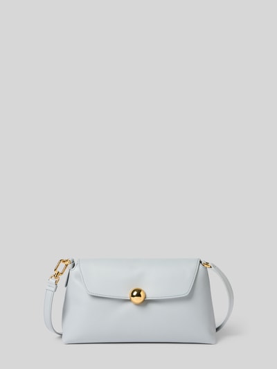 FURLA Torba na ramię z detalem z logo model 'SFERA' Jasnoniebieski 2