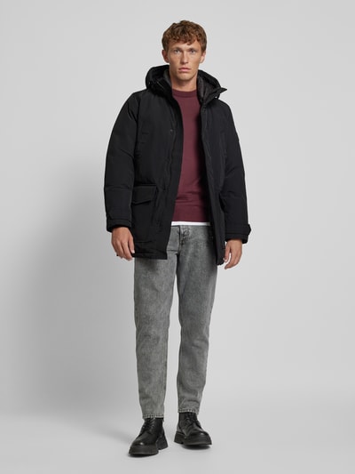 Tommy Hilfiger Parka mit Kapuze Modell 'ROCKIE' Black 1