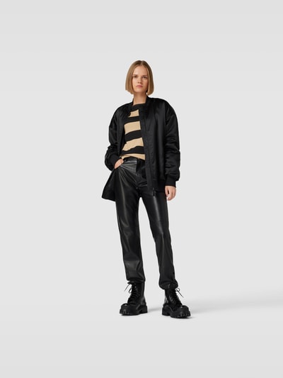 Juvia Longsleeve mit Streifenmuster Camel 1
