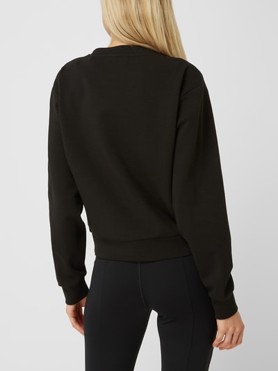 Guess Sweatshirt aus Scuba mit Pailletten  Black 5