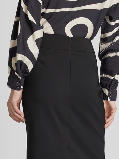 Betty Barclay Knielange rok in effen design Zwart - 3