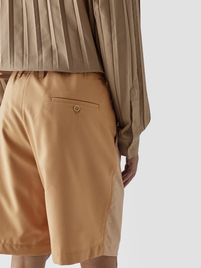 Marni Shorts im Colour-Blocking-Design Beige 3