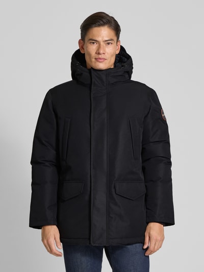 Napapijri Jacke mit Kapuze Modell 'CORNIER' Black 4