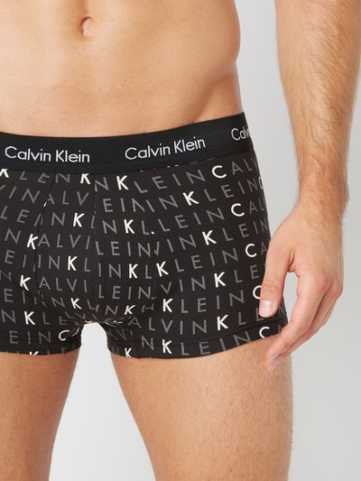 Calvin Klein Underwear Obcisłe bokserki w zestawie 3 szt. — krótkie nogawki Średnioszary melanż 6