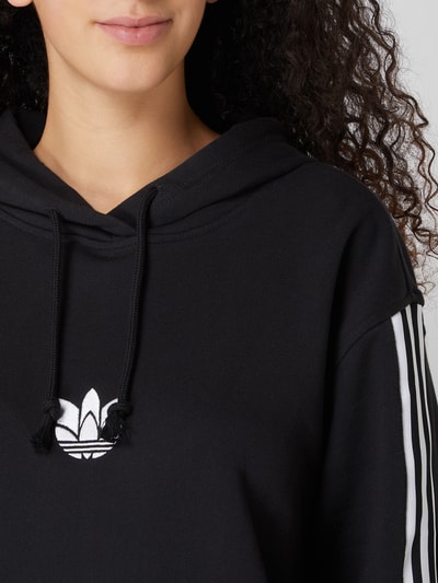 adidas Originals Bluza z kapturem i detalami z logo  Czarny 3