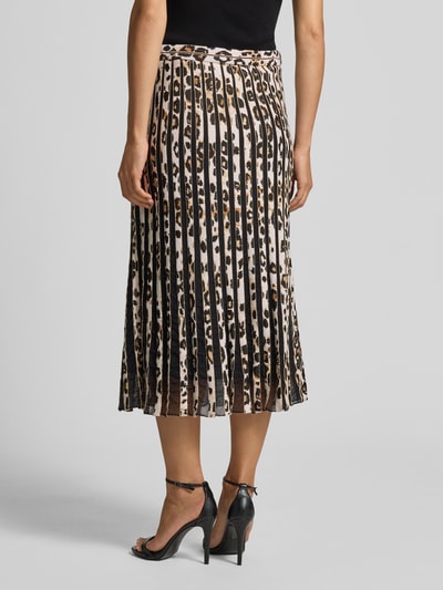 Marc Cain Midirock mit elastischem Bund Camel 5