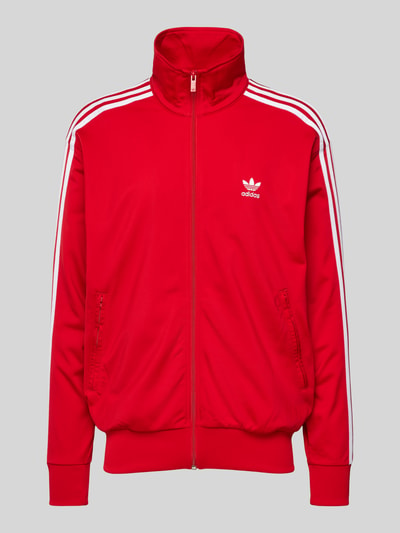 adidas Originals Sweatjack met labelstitching Rood - 2