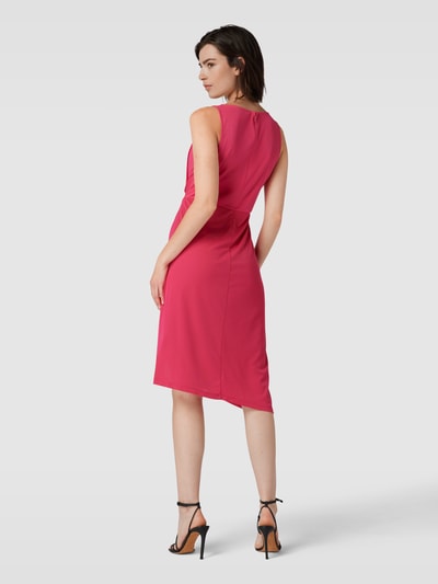Lauren Ralph Lauren Midikleid in Wickel-Optik Modell 'FINA' Pink 5