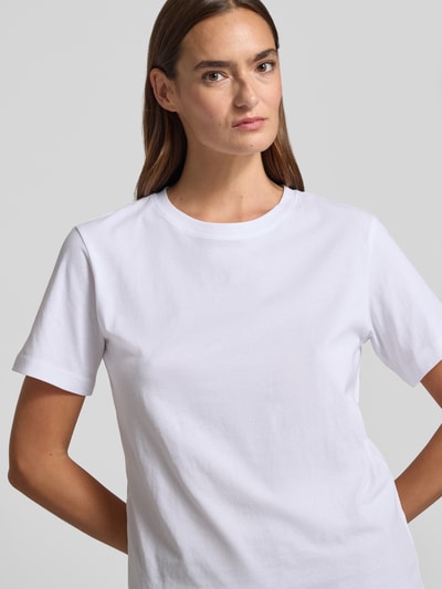Jake*s Casual regular fit T-shirt van puur katoen ' Wit - 3