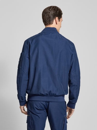 Antony Morato Blouson mit Label-Stitching Dunkelblau 5