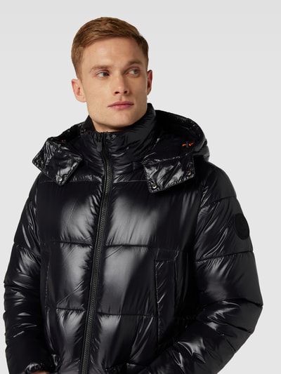 SAVE THE DUCK Steppjacke mit Kapuze Modell 'CHRISTIAN' Black 3