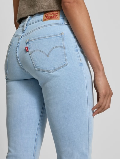 Levi's® 300 Slim fit jeans met 5-pocketmodel Lichtblauw - 3