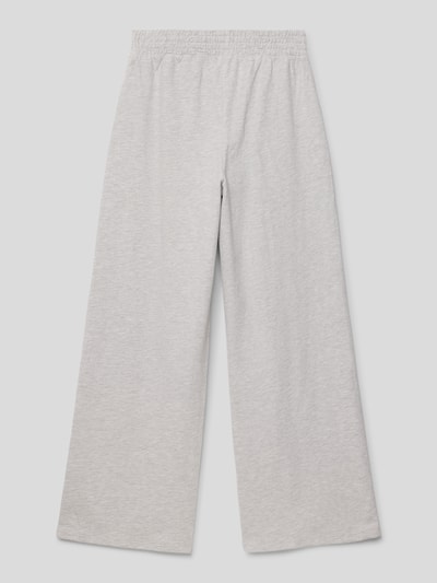 Mango Sweatpants mit elastischem Bund Modell 'suavet' Mittelgrau Melange 3