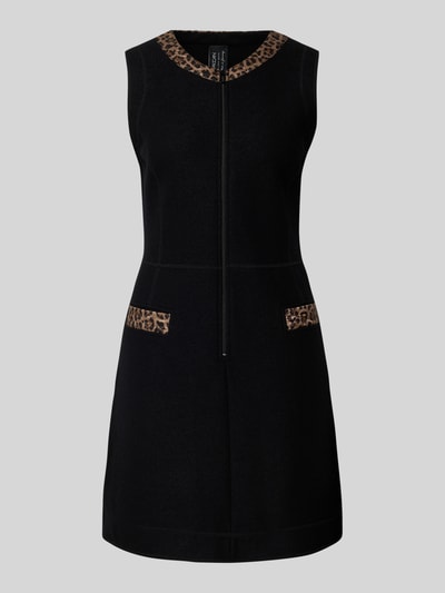 Marc Cain Mini-jurk met korte ritssluiting Zwart - 2