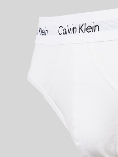 Calvin Klein Underwear Slips aus Baumwoll-Mix im 3er-Pack Weiss 2