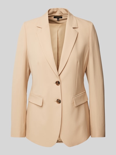 More & More Blazer mit Reverskragen Beige 1