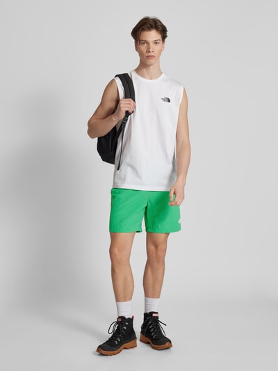 The North Face Shorts mit Label-Print Modell 'WATER' Gruen 1