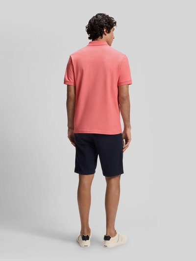 BOSS Orange Slim Fit Poloshirt aus Baumwoll-Stretch Modell 'PASSENGER' Hellrot 5
