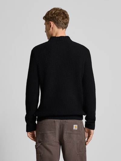 G-Star Raw Wollpullover mit Strukturmuster Modell 'Chunky' Black 5