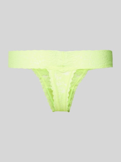 Guess String met etskanteffect in een set van 3 stuks Neon roze - 3