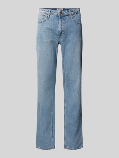 Jack & Jones Regular Fit Jeans im 5-Pocket-Design Modell 'CLARK' Hellblau 1