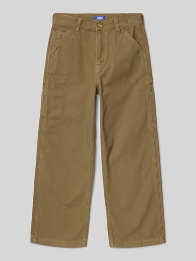 Jack & Jones Regular Fit Hose mit Beintaschen Modell 'ALEX' Khaki 1