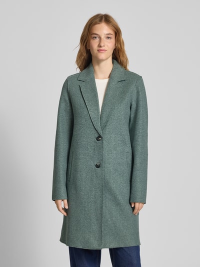 Only Regular Fit Mantel mit Inside-Out-Nähten Modell 'CARRIE' Schilf Melange 4