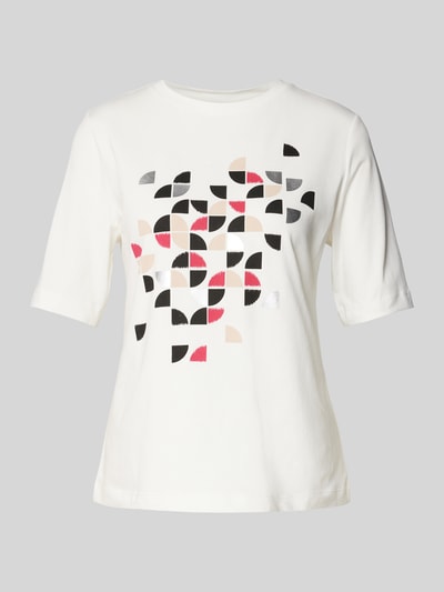 s.Oliver BLACK LABEL T-shirt met motiefprint Wit - 2