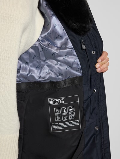 NAUTGÅRD Gewatteerde lange jas met Sorona® Aura-vulling
 Donkerblauw - 6