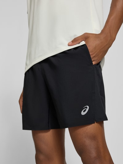 ASICS Shorts mit elastischem Bund und Logo Black 3