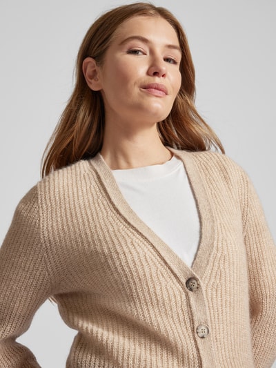 Stefanel Gebreid cardigan met raglanmouwen Zand - 3