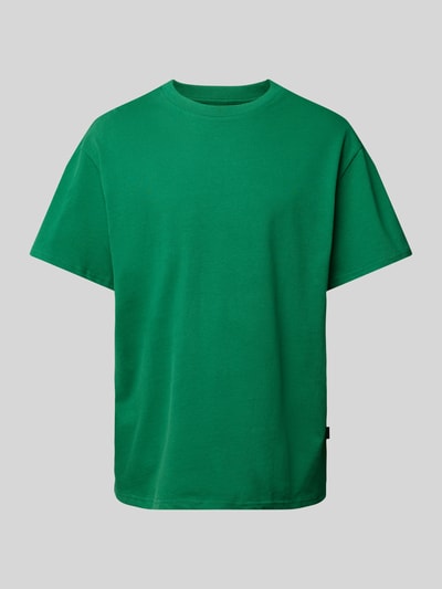 Jack & Jones Premium T-shirt met geribde ronde hals, model 'HARVEY' Groen - 2