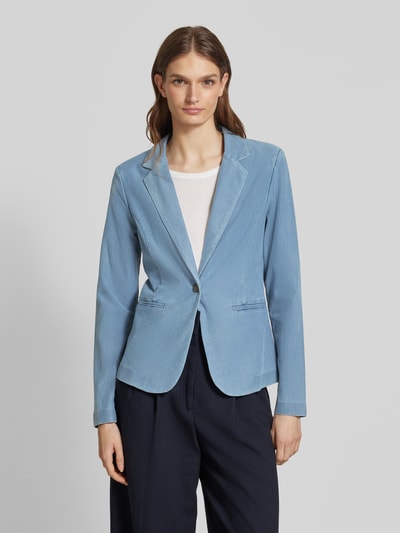 ICHI Blazer mit Paspeltaschen Modell 'KATE' Blau 4