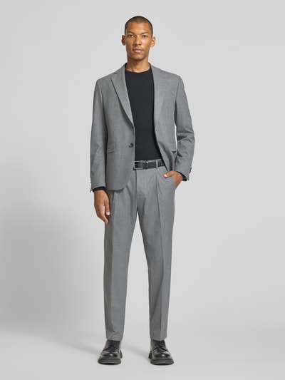 CINQUE Low Waist Business-Hose mit Bundfalten Silber 1