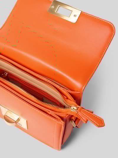 VALENTINO BAGS Umhängetasche in Leder-Optik Modell 'FLOREN' Orange 4