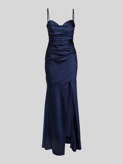 Hey Kyla Sukienka wieczorowa z dekoltem w kształcie serca Granatowy 2