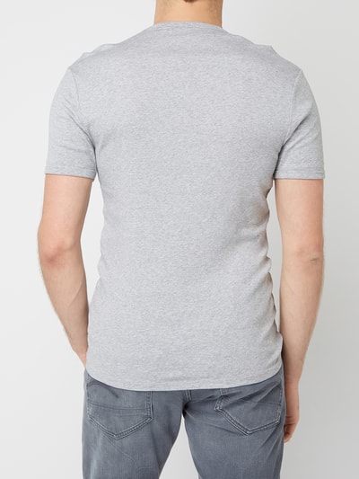 G-Star Raw Slim fit T-shirt van biologisch katoen  Middengrijs gemêleerd - 5