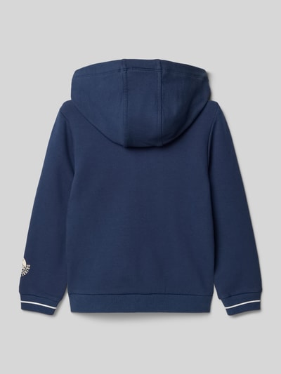 s.Oliver RED LABEL Bluza rozpinana o kroju regular fit z mieszanki bawełny Granatowy 3