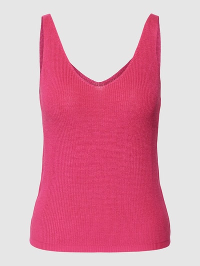 Vero Moda Top met structuurmotief, model 'NEWLEX' Roze - 2