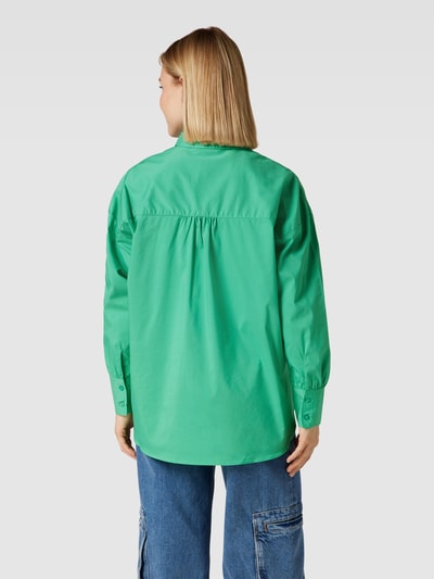 Fransa Overhemdblouse met manchetten Groen - 5