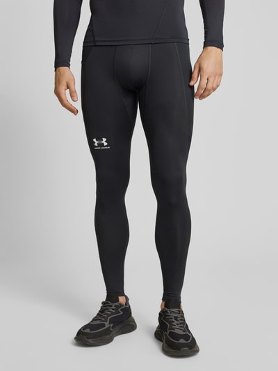 Under Armour Long Johns mit Label-Print Black 4